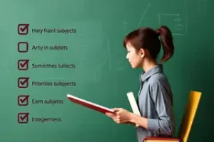 priorizar matérias no concurso